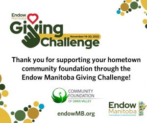 Read more about the article Each $5 gift worth $7 during the Endow Manitoba Giving Challenge