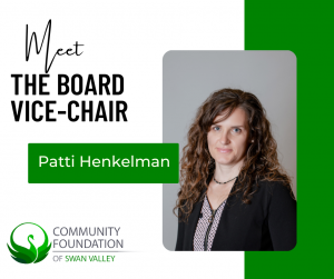 Read more about the article Meet the Board Vice-Chair, Patti Henkelman