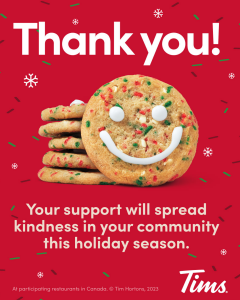 Read more about the article Tim Horton’s Holiday Cookie Campaign Results