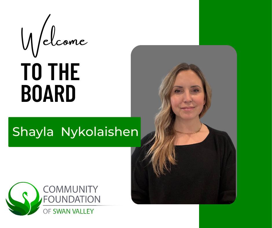 Read more about the article Welcome to the Board Shayla Nykolaishen